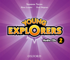 Young Explorers Level 2 Bulgaria Edition  - Class Audio CDs (3) (аудио за 4. клас)